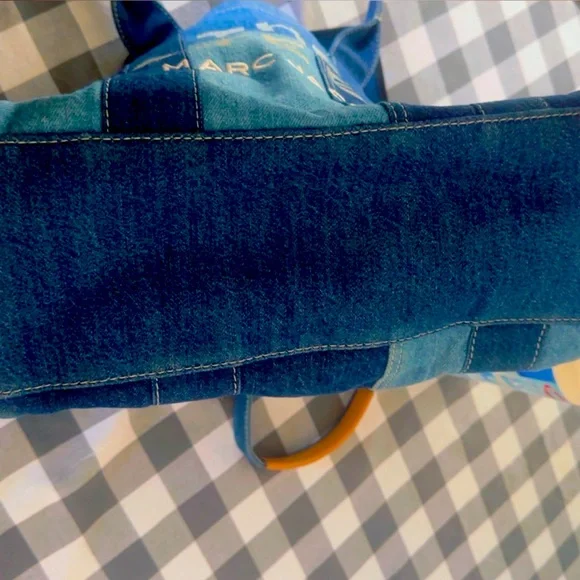 Marc Jacobs Denim Blue Tote Bag - Picture 5 of 6